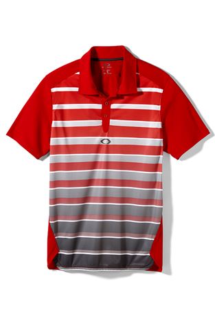 Show details for Oakley Fade Polo Shirt - Red Line