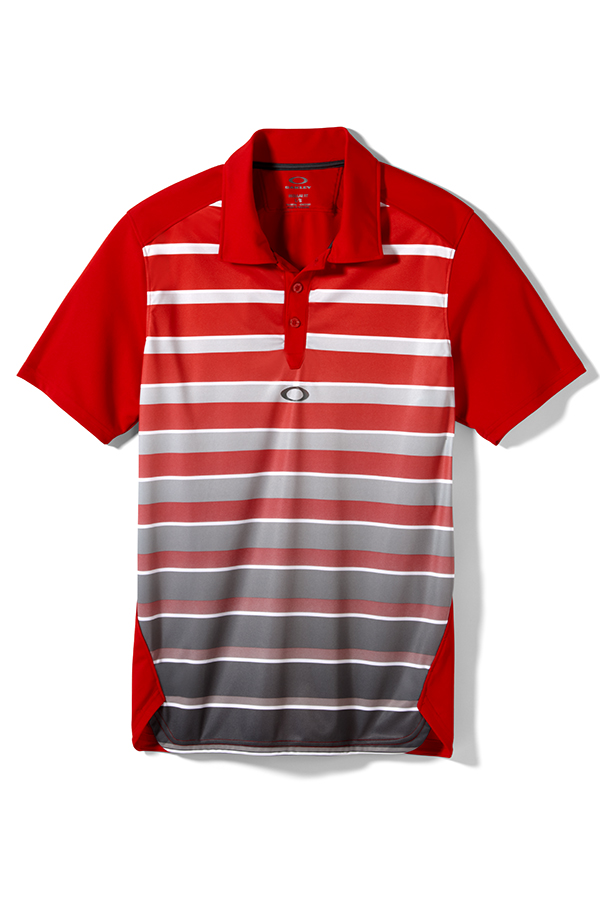 Picture of Oakley zns Fade Polo Shirt - Red Line