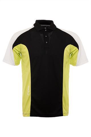 Picture of Ping Collection Luxley Polo Shirt - Black/Soft Green