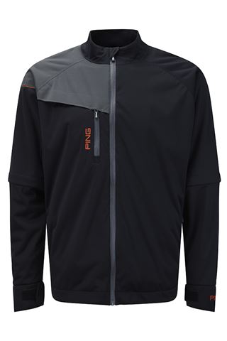 Picture of Ping Collection zns Men's Altitude Waterproof Jacket - Black/Asphalt