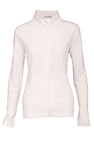 Picture of Green Lamb ZNS Jackie Gathered Shoulder Jacket - White