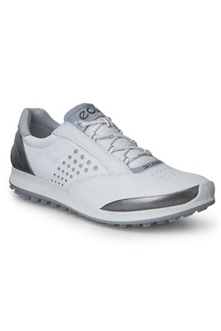 Picture of Ecco Ladies ZNS Biom Hybrid 2 Golf Shoes - White/Buffed Silver - Last Few