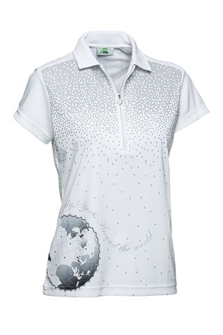 Picture of Daily Sports ZNS NOPIC Ethel Polo Shirt - White - LAST ONE XS