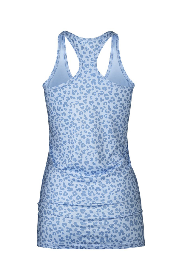 Picture of Rohnisch Fitness Long Racerback AOP - Clover Tone Cloud