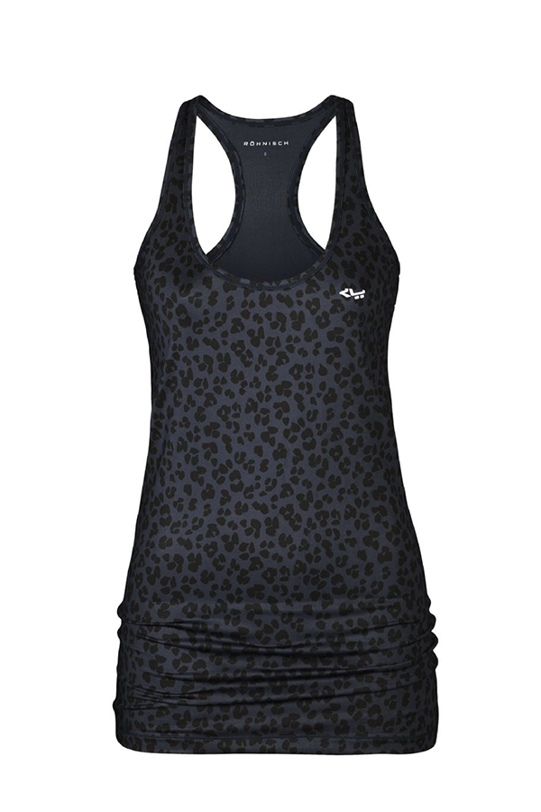 Picture of Rohnisch zns Fitness Long Racerback AOP - Clover Tone Stream