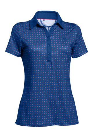 Picture of Under Armour ZNS Zinger Novelty Polo Shirt - Cobalt
