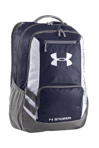 Picture of Under Armour ZNS Hustle Backpack Rucksack - Grey/White/Black