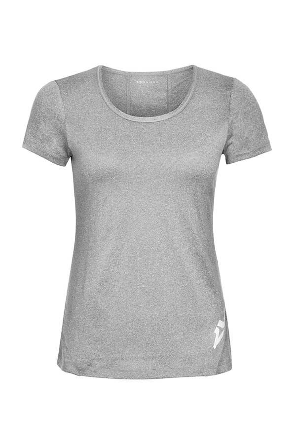 Picture of Rohnisch Genna Tee Top - Dark Grey Melange