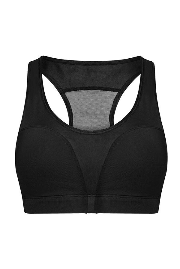 The Fusion Fitness Vest with Sports Bra in Blue – The Gym Wear