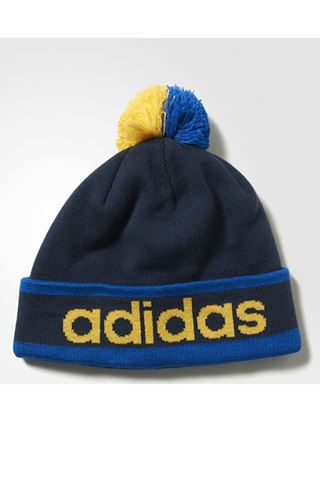 Picture of Adidas ZNS Climaheat PomPom Beanie - Royal/Navy/Yellow