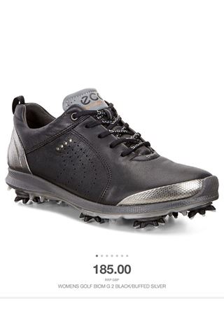 Picture of Ecco  ZNS Ladies Golf Biom G2 Golf Shoes - Black/Steel