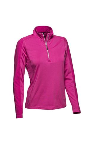 Picture of Daily Sports ZNS Mayra 1/2 Zip Long Sleeved Thermal Top - Rouge Pink