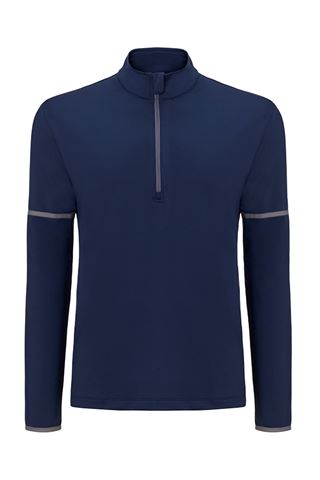 Picture of Callaway zns Long Sleeve 1/4 Zip Mid Layer Sweater - Peacoat