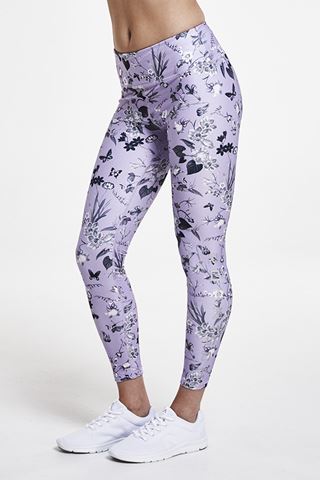 Picture of Rohnisch ZNS Ada 7/8 Flattering Tights - Lavendel Butterfly