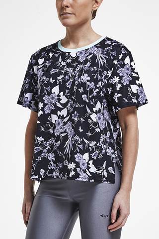 Picture of Rohnisch Bodil Tee Top - Black Butterfly