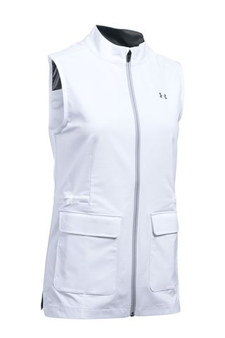Picture of Under Armour zns Storm Windstrike FZ Vest/Gilet - White
