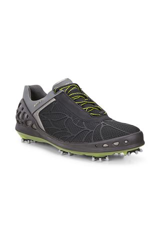 Picture of Ecco Ladies zns Cage Textile Golf Shoe - Black/Silver/Lime