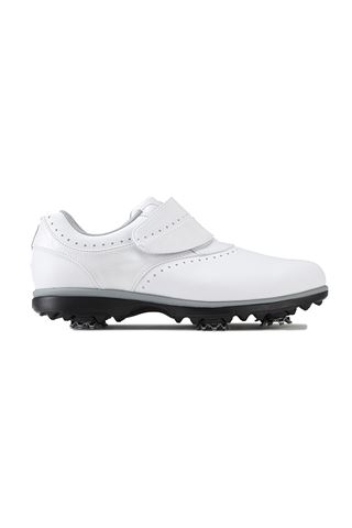 Picture of Footjoy zns Emerge Ladies Spiked Golf Shoes - White Velcro