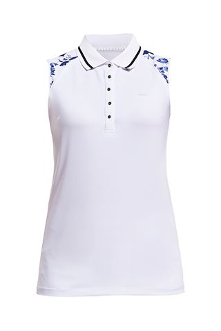 Picture of Rohnisch ZNS Sleeveless Polo Shirt - Porcelain