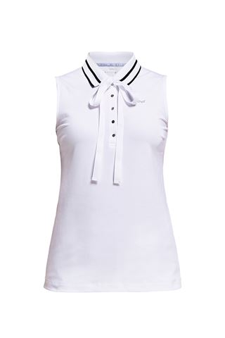 Picture of Rohnisch Pim Sleeveless Polo Shirt - White