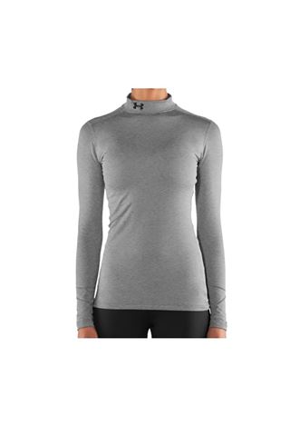 Picture of Under Armour ZNS Coldgear Fitted Long Sleeve Mock - Grey 025