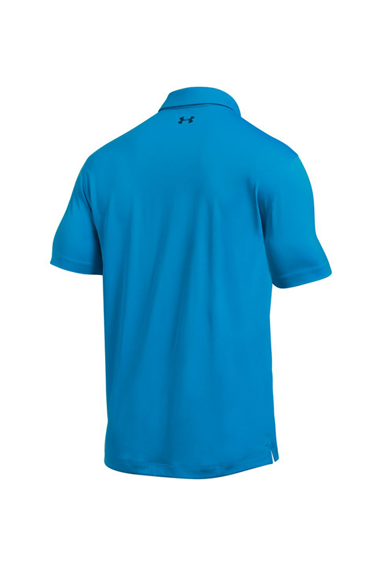 Under Armour UA Coolswitch Jacquard Polo Shirt - Brilliant Blue 787 ...