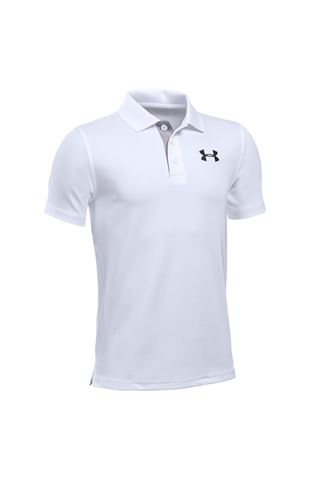 Picture of Under Armour ZNS UA Matchplay Junior Polo Shirt - White