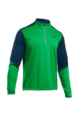 Picture of Under Armour ZNS UA Storm Coldgear Elemental 1/2 Zip Top - Putting Green/Academy