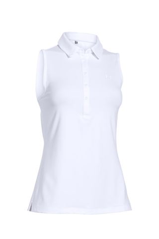 Picture of Under Armour zns Zinger Sleeveless Polo shirt - White