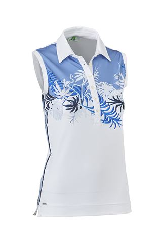 Picture of Daily Sports ZNS Poala Sleeveless Polo Shirt - Blue Bell