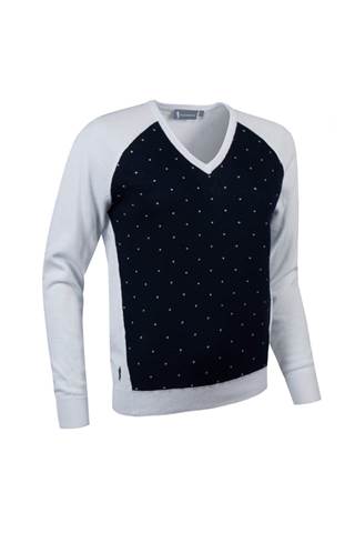 Picture of Glenmuir zns Hilary Sweater - White/Navy