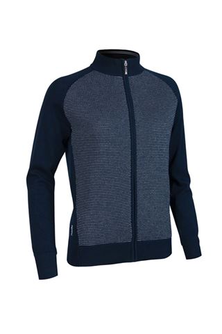 Picture of Glenmuir zns Luella Lined Cardigan - Navy/White