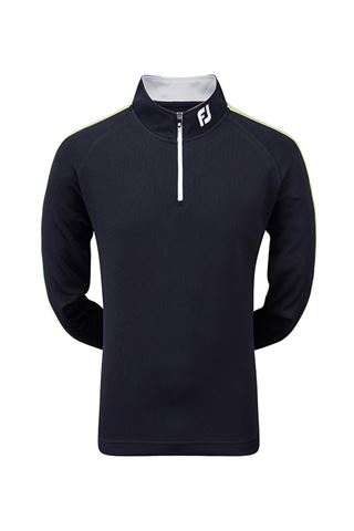 Picture of Footjoy ZNS Textured Chill-Out Pullover - Navy/Mint/White