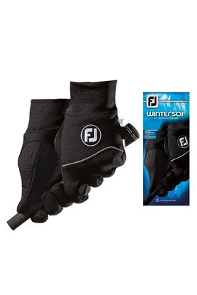 Show details for Footjoy Winter-Sof Ladies Pairs Glove - Black