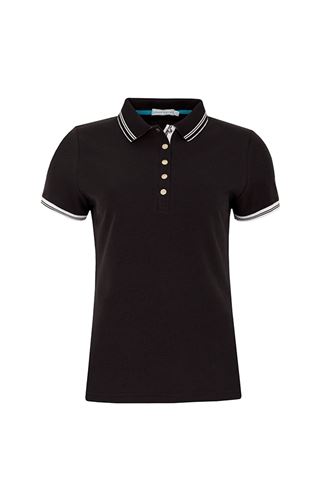 Picture of Green Lamb ZNS Claudine Club Polo Shirt - Black