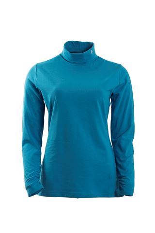 Picture of Green Lamb ZNS Robbin Roll Neck - Fjord Blue
