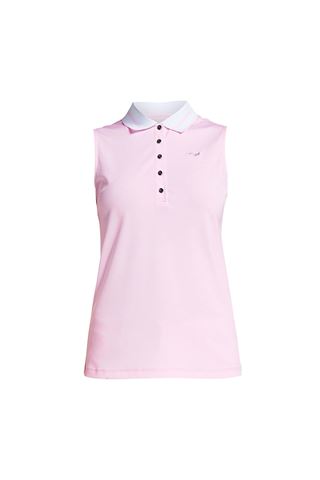 Picture of Rohnisch zns Pim Sleeveless Polo Shirt - Cherry Blossom