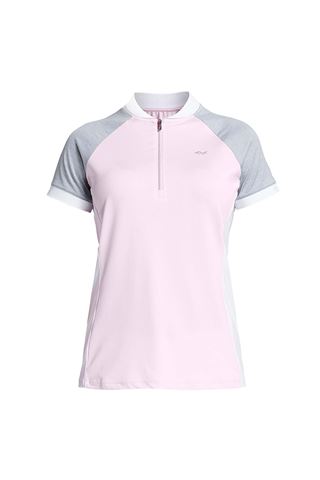 Picture of Rohnisch zns Block Polo Shirt - Cherry Blossom