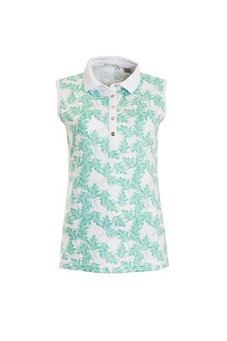 Picture of Green Lamb zns Pearl Sleeveless Polo Shirt - Green