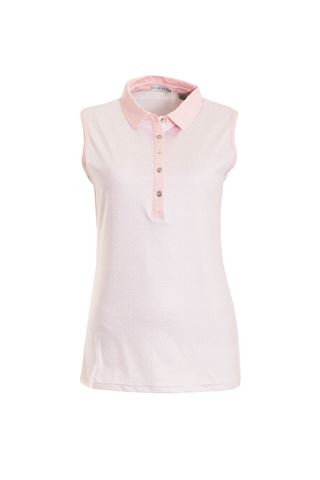 Picture of Green Lamb ZNS Pearl Sleeveless Polo Shirt - Pink