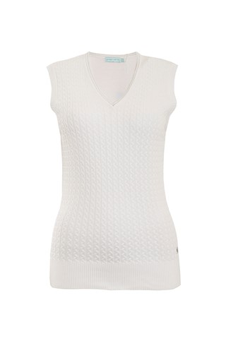 Picture of Green Lamb zns Blaze Cable Slipover - White