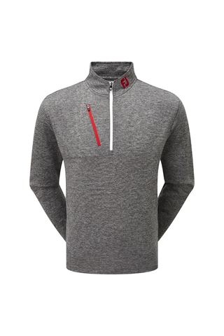 Picture of Footjoy Heather Pinstripe Chill-Out - Charcoal / White / Red