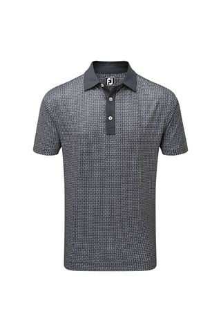 Picture of FootJoy ZNS Smooth Pique Polo - Paisley Charcoal