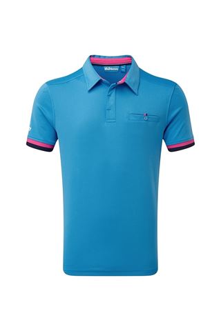 Picture of Bunker Mentality ZNS CMax Duo Core Tech Polo Shirt - Bunker Blue
