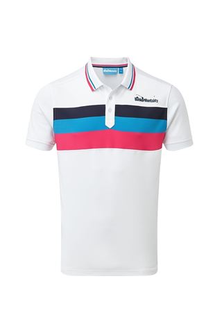 Picture of Bunker Mentality zns  CMax Triple Tech Polo Shirt - White