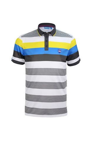 Picture of Bunker Mentality ZNS CMax Bold Stripe Polo - Grey