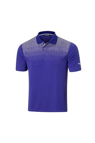 Picture of Mizuno zns Solar Cut HPP Polo Shirt - Surf Blue