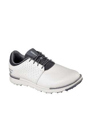 Picture of Skechers Go Golf Elite 3 Approach Golf Shoes - Natural / Grey - Wide Fit