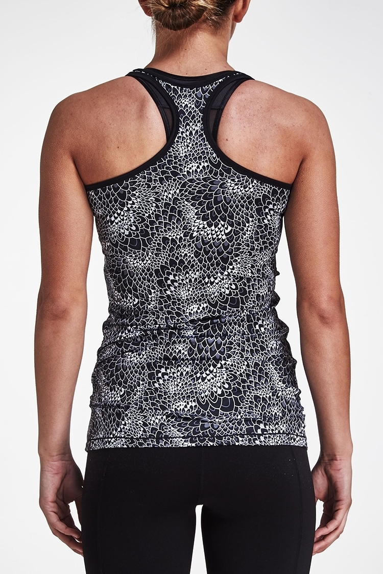 Picture of Rohnisch Long Racerback - Black Moody Moss