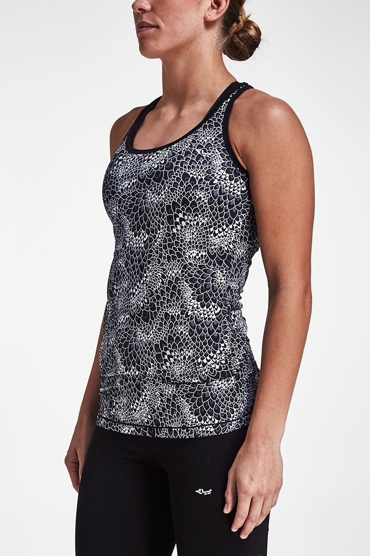 Picture of Rohnisch Long Racerback - Black Moody Moss